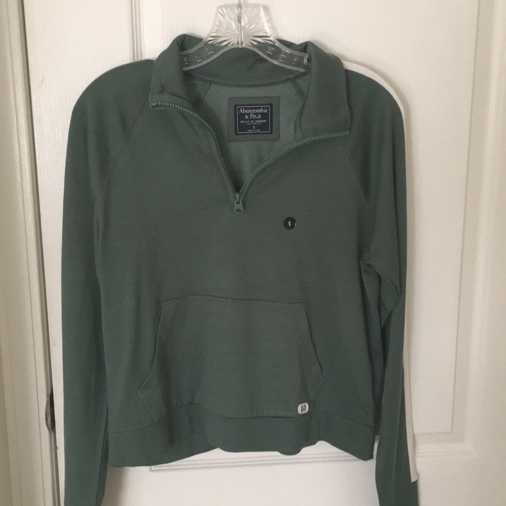 Abercrombie and Fitch pullover jacket quarter zip